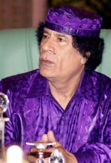 Muammar Gadaffi