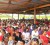 Part of the gathering yesterday at Babu John, Port Mourant. (GINA photo)