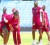 The West Indies team going through their paces yesterday on the eve of their important clash against England.