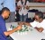 Anthony Drayton, left and Wendell Meusa ran out junior and senior winners of the Topco Juices sponsored Rapid Chess tournament yesterday. (Orlando Charles photo)