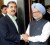 akistan's Prime Minister Yusuf Raza Gilani (L) shakes hands with his Indian counterpart Manmohan Singh before the start of the ICC Cricket World Cup semi-final match between India and Pakistan in Mohali March 30, 2011.  Credit: Reuters/Raveendran/Pool