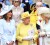 (L-R) Prince Philip stands next to Carole Middleton as Queen Elizabeth listens to Camilla, Duchess of Cornwall, after the wedding ceremony of Prince William and Kate Middleton yesterday. REUTERS/Toby Melville