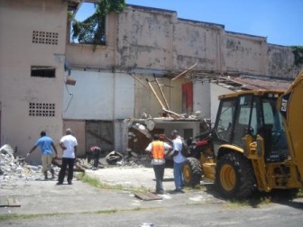 Preparations underway to demolish the Globe Cinema
