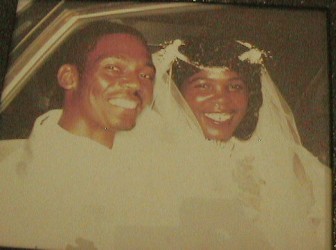 Vernon Innis with his wife Sherin 