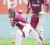 Adrian Barath and Ramnaresh Sarwan at nets yesterday. (CaribbeanCricket.com)