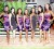 The Miss Guyana World contestants pose at the launching of their pageant on Friday evening. From left to right are Ruquayyah Boyer, Arti Cameron, Seistra Allen, Utieka John, Celeste Dolphin, Shenessa James and Soyini Fraser. 