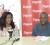 Digicel’s Public Relations Officer, Shonnet Moore and Organizing Secretary of Norman Singh Memorial Singh Race Meet Compton Cancho pictured during the horse-racing classic press conference at Digicel Head office, yesterday.