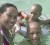 Vonetta Haynes-Reyes and her two sons, Malik, eight, and Makasi, four, enjoy an outing in a pool in this family album photo
