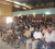 Residents of Kwakwani, Region 10 gathered for the contract signing  (GINA photo)
