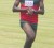 Cleveland Forde comfortably wins the men’s 1500 metres yesterday.