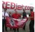 Celebration as Redjet lands in Trinidad. (Barbados Nation photo)