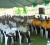 Young cricketers paid rapt attention to the speakers at the GYO ground where the all-purpose facility was commissioned yesterday. (Orlando Charles photo)