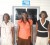  From left Region 5 janitorial representative Marla James and two other school janitors Mariam Fordyce and Vanessa Simon .