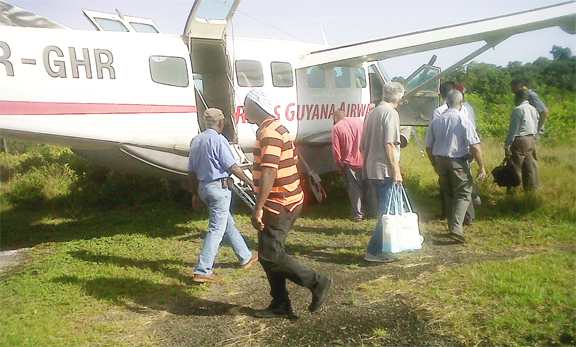 Trans Guyana plane runs off Mabaruma strip - Stabroek News