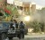 A Libyan rebel fighter fires his heavy machine gun during a fight for the final push to flush out Muammar Gaddafi’s forces in Abu Salim district in Tripoli yesterday.