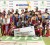 The West Indies team celebrate after winning the One Day International Series against Bangladesh by two matches to one. (CaribbeanCricket.com)