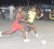 Two players battle for the ball during the Festival City versus Lodge Housing Scheme encounter at the East Ruimveldt Basketball court last evening.