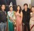 From left to right: President of the All India Congress Committee based in India Saleh Gul Khan, the newly crowned Miss India Guyana 2012 Alana Seebarran, Bollywood actress Tanushree Dutta, filmmaker Poonam Jhawer and Organizer of the event Chandini Ramnarain. 