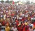 A section of the crowd at the PPP/C rally and concert at the National Stadium, Providence yesterday. (Photo by Gaulbert Sutherland)