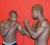 Mark Austin, right will take on Miguel Antoine in an eight round  welterweight contest in another Guyana versus Barbados clash. (Orlando Charles photo)