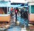 Bourda market under water: Bourda market was not spared by the floods yesterday. (Anjuli Persaud photo)