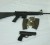 The firearms recovered (Police photo)