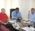 From left are Chairman and CEO REDjet, Ian Burns; Minister of Tourism(ag) Irfaan Ali and Director, Guyana Tourism Authority, Indranauth Haralsingh at Monday’s meeting. (GINA photo)