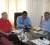 From left are Chairman and CEO REDjet, Ian Burns; Minister of Tourism(ag) Irfaan Ali and Director, Guyana Tourism Authority, Indranauth Haralsingh at  yesterday’s meeting. (GINA photo)