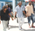 Nderi Anthony John Williams, 31, from left, Jason Cooper, 28 and Darren Neutrice, 29, are taken by police to the Sangre Grande Magistrates court, yesterday, charged with the murder of Valencia teenager. (Trinidad Guardian photo)