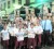 Students of the Vryman’s Erven Secon-dary School, New Amster-dam pose with their teachers and Stabroek News staff during a visit to the Stabroek News press last Thursday.