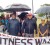 Cheddi Jagan fitness walk:  Braving rain, a number of persons participated in the annual Dr. Cheddi Jagan fitness walk at the National Park yesterday. A release from the PPP/C said that President Donald Ramotar and Prime Minister Samuel Hinds led from the front and the steady rain did not dampen the high spirits among those gathered.  Also participating were athletes Alika Morgan and Alisha Fortune, physically challenged distance walker William France and an individual who was visually impaired, the release said. The walk is hosted annually by the People’s Progressive Party/Civic as part of activities to mark the death anniversary of Dr Cheddi Jagan who was keen on fitness and was renowned for getting daily briefings from his Government Ministers as he walked around the National Park with them.