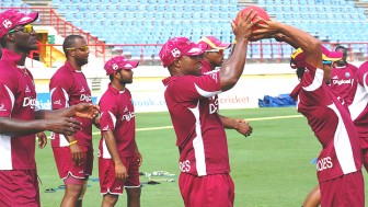The West Indies players will be hoping that they do not drop the ball in today’s opening encounter against Australia.(WindiesCricket.com)