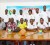 Some members of Guyana and Trinidad beach football teams at yesterday’s media conference at the Guyana Football Federation office.