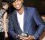 Ne-Yo poses with award at the New  York Marriott Marquis on June 14,  2012 in New York City