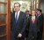 Newly appointed Greek Prime Minister Antonis Samaras arrives for the first cabinet meeting of his government at the parliament in Athens June 21, 2012. (Reuters/Yorgos Karahalis)