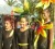 The winning trio in the hair design competition on Sunday at the Guyana Model Search/ Designers Portfolio event at Isika, East Bank Essequibo. (Photo by Jairo Rodrigues)