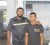 Double gold medalist at the IPF/NAPF Caribbean Powerlifting Championships and Commonwealth Powerlifting record holder Vijai Rahim (right) and his coach Fazim Abdool. (Orlando Charles photo)