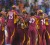 The West Indies team celebrate their One Day Series triumph over New Zealand yesterday in St Kitts. (WindiesCricket.com)