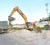 Road construction underway at Atlantic Gardens, East Coast Demerara