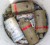 Empty tear gas canisters which were recovered in Silvertown yesterday.
