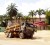 The truck belonging to Kurunduni Logging and Development Limited stuck on Casaurina Drive yesterday]