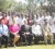 Drug fight: Standing are the participants of the Drug Investigators Course, which started yesterday. Seated from left are: CANU Head James Singh, US Embassy Programme Coordinator Heather Brooks, US Ambassador Brent Hardt, Home Affairs Minister Clement Rohee, Police Commissioner Leroy Brumell and Crime Chief Seelall Persaud.
