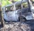 Ramkumar Mangru’s burnt minibus