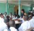 Science students at St. Roses work in teams to propose ideas that would make their school more sustainable as Sagicor’s Corporare Communications Manager, Marlene Chin facilitates the discussion. 