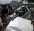 Frank De Abreu’s wrecked car the scene