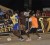 Action in Thursday night’s Guinness in the Streets football competition.