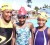 Swim champs: From left: Sahra King of St Roses High School (District 11), who won the 50 metres Under-12 Freestyle and placed second in the 50 metres Under-12 Backstroke; Amy Grant of Mae’s School (District 12), who won the 50 metres Under-12 Backstroke and placed second in the 50 metres Under-12 Freestyle; and Naomi King of St Margaret’s Primary (District 11), who won the 50 metres Under-10 Freestyle as well as the 50 metres Under-10 Backstroke. All of the races were on Tuesday at the Ministry of Education/Guyana  Teachers Union National Schools Swimming Championships.