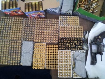 The recovered ammo (Police photo)