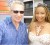 Sonia with famous French designer Jean Paul Gaultier in Guadeloupe