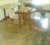 A flooded room at the Parika Health Centre 
